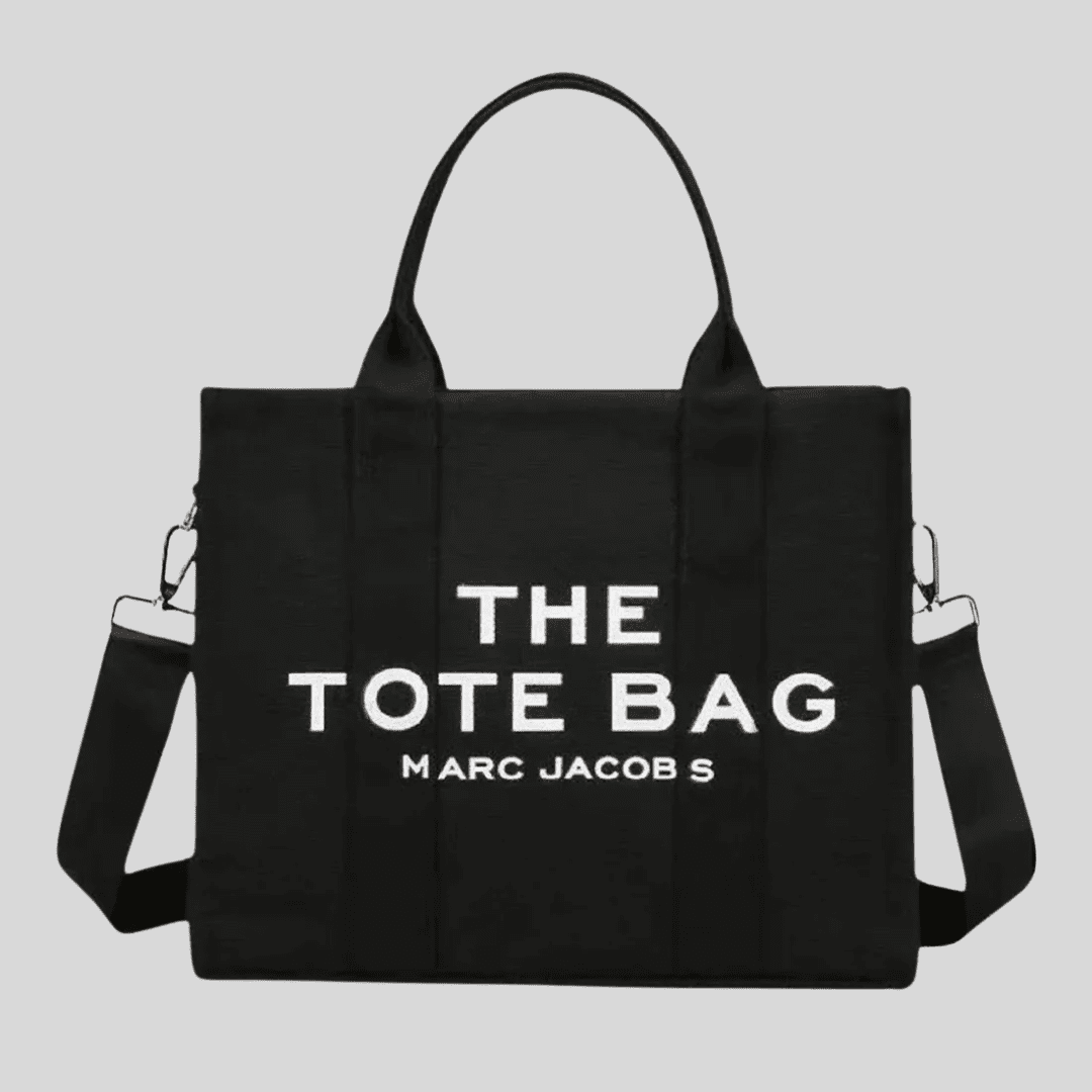 black-canvas-tote-bag marc-jacobs